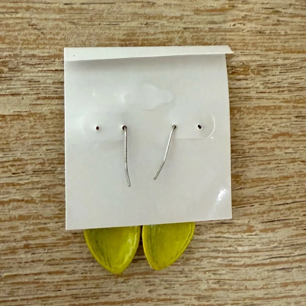 Kids Yellow Strawberry Earrings